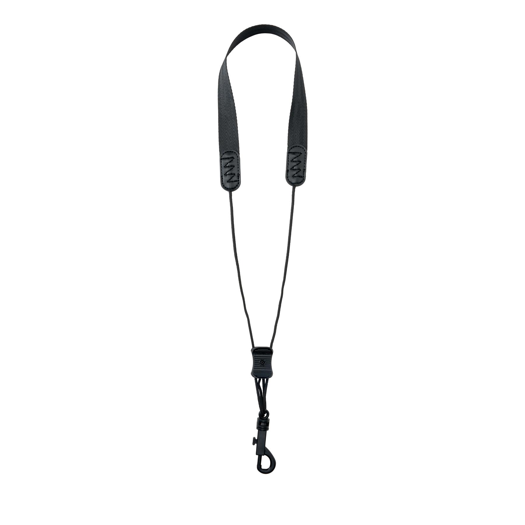 Saxophone Neck Strap - Nylon, Plastic Swivel Snap, Size 20